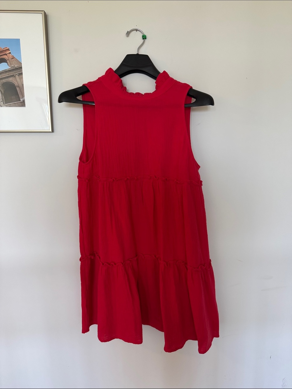Tuckernuck Red Sleeveless Mini Dress